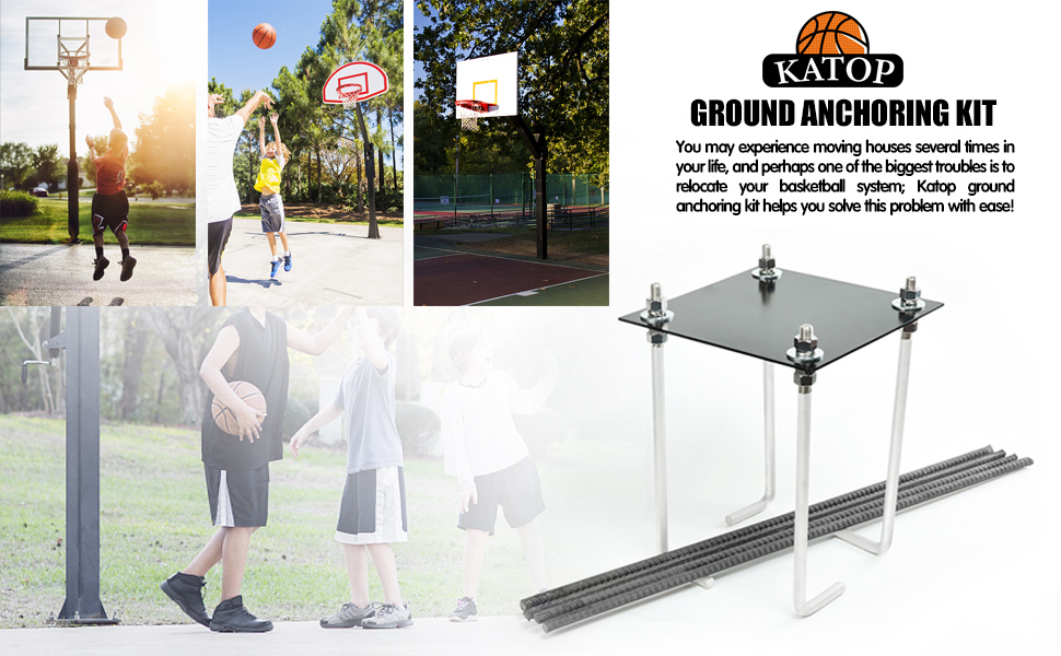 basketball goal anchor kit