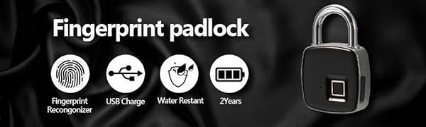 Fingerprint padlock