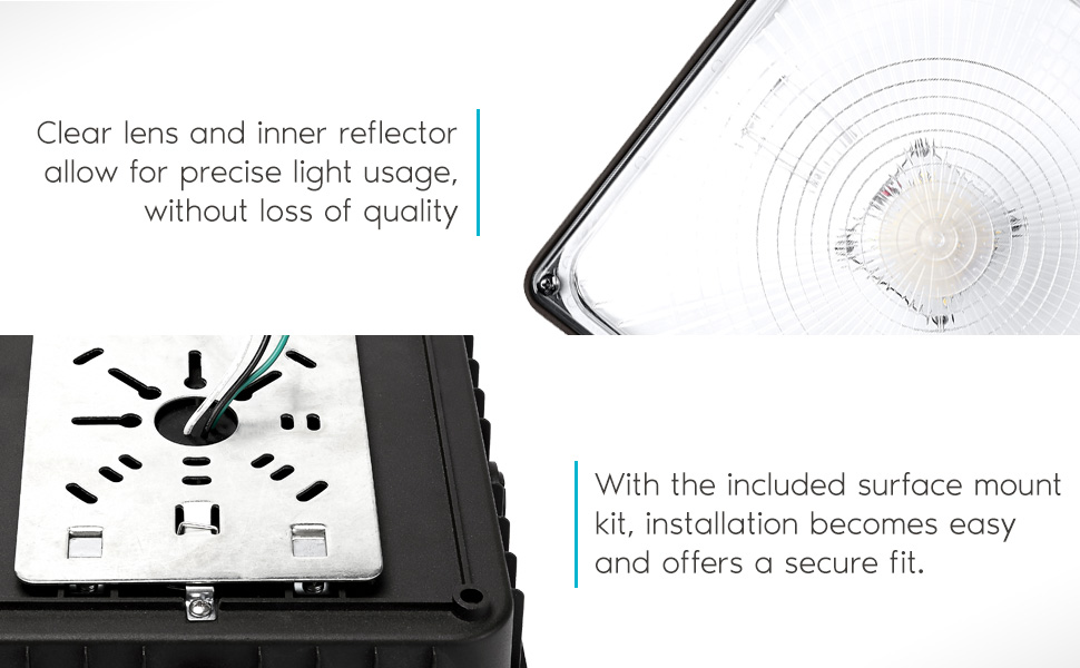 quality lighting canopy commercial outdoor lighting fixture carport parking garage ceiling light