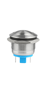 metal momentary button