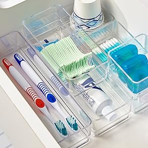 drawer organizers oral care