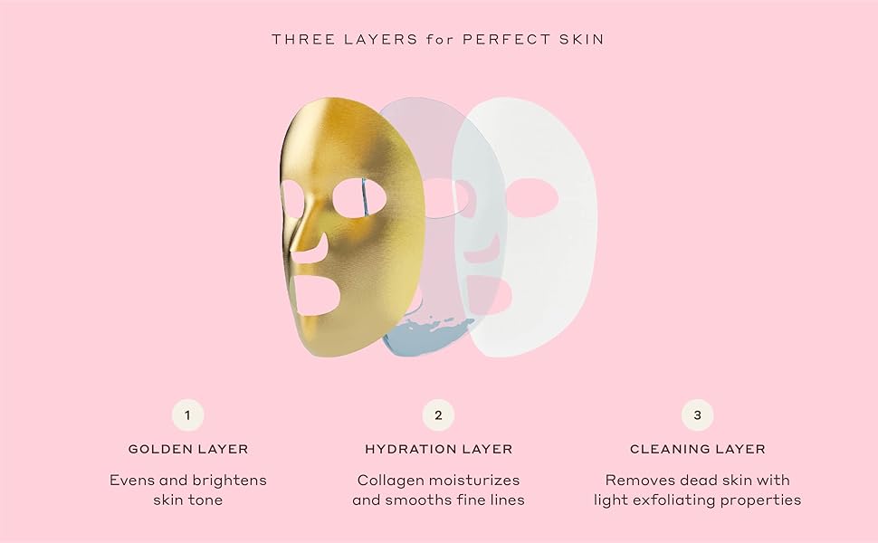 Collagen Korean face mask premium moistirising