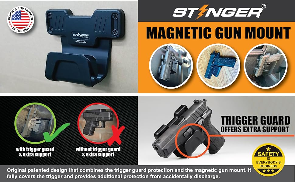 Stinger Gun Safety Trigger Guard Protection