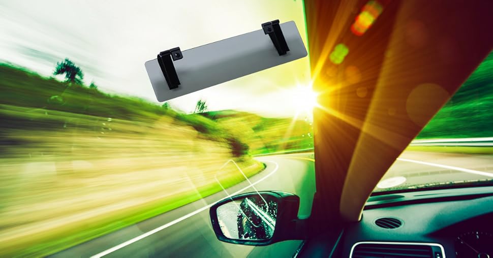Glare Guard Polarized Car Visor Extender AntiGlare Sun
