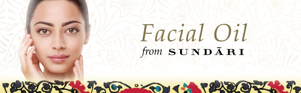 sundari, facial oil, facial, oil, face, woman