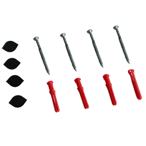 Easy installation, with fixing kits included, can be mounted vertically or horizontally 