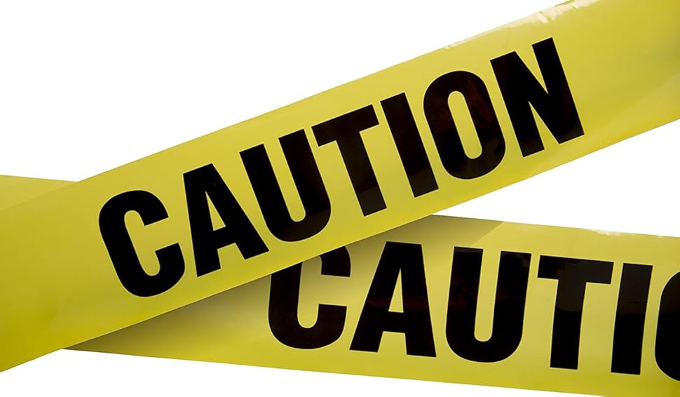 Premium Yellow Caution Tape • 3 inch x 1000 feet • Bright