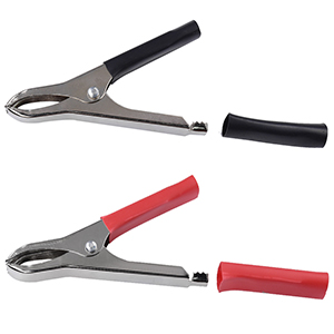 30Amp Copper Alligator Clips Terminal Test Electrical Battery Crocodile Clamp for Jumper Cable Boost