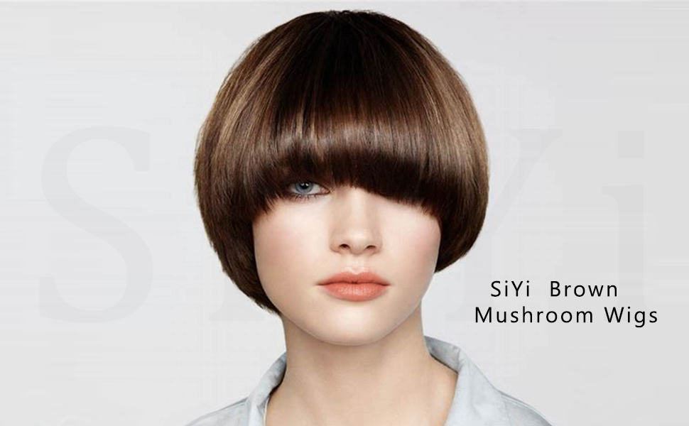 Amazon Com Siyi 11inch Bob Wigs For Lady Light Brown Short