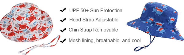 baby sun protection hat