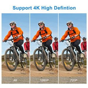 GJT GP1R Action Camera 4K Sports WiFi Camera,12MP Ultra HD Camera 30M Waterproof DV Camcorder 2 Inch LCD Screen, 170 Degree Wide Angle Lens,with ...