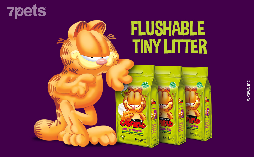 Garfield Cat Litter Tiny Grains Natural Multi Cats Instant