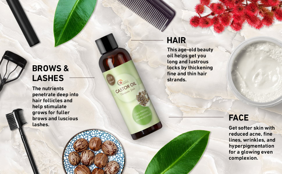 Castor Oil For Hair Growth