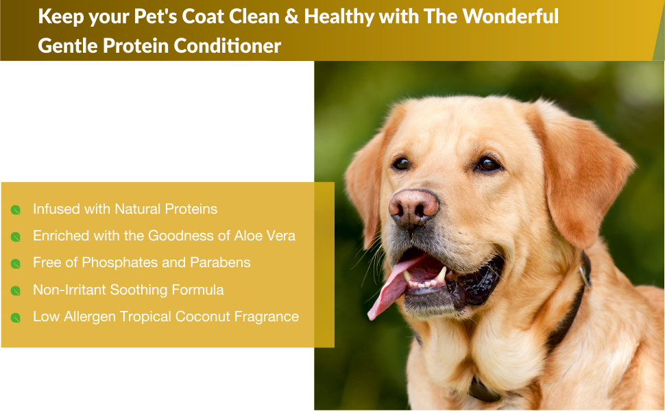 Petway Petcare Gentle Protein Conditioner with Aloe Vera