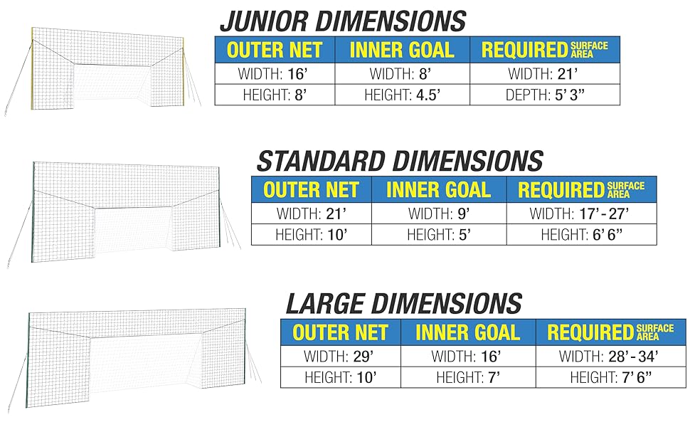 Open Goaaal Soccer Rebounder/Goal/Backstop AllinOne