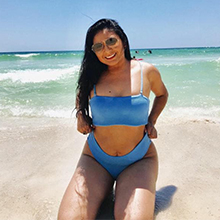 zaful bikini textured