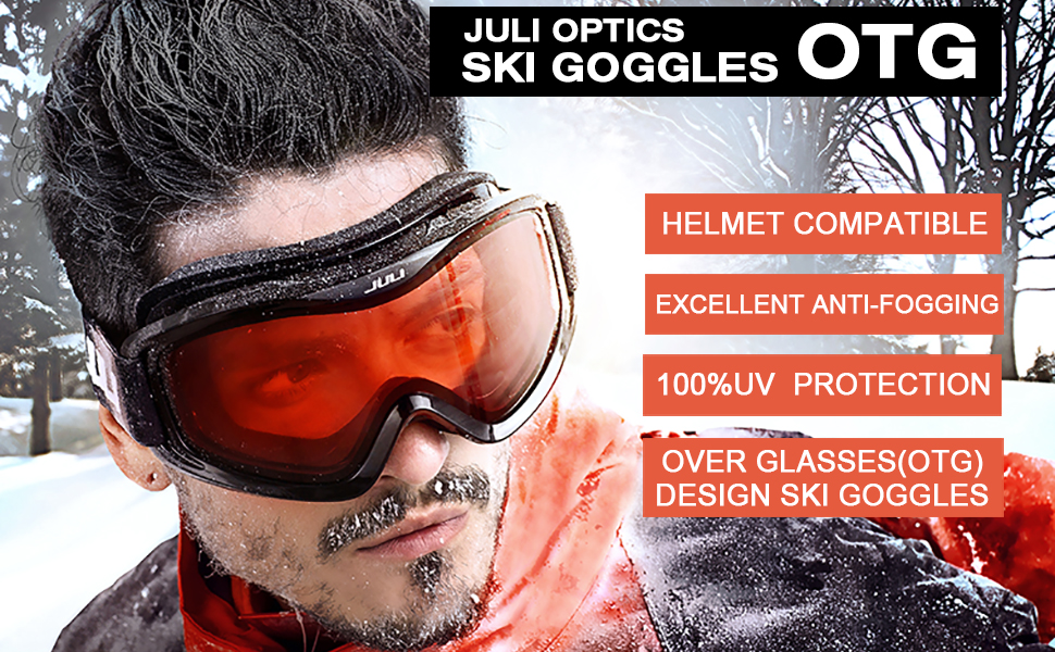 Juli Ski Goggle/Snow Snowboard Goggles for Men, Women