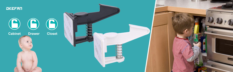 Child Safety Cabinet Locks