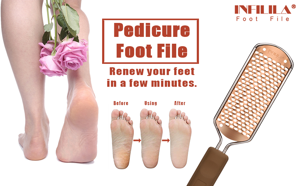 INFILILA Pedicure Foot File