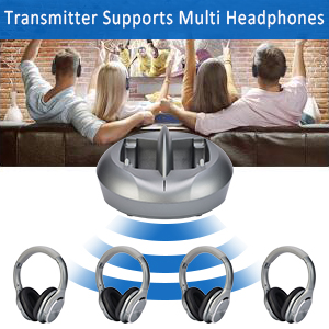 transmitter supports multi headphones play at the same time
