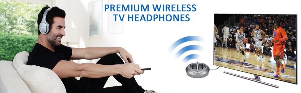 PREMUIM WIRELESS TV HEADPHONES