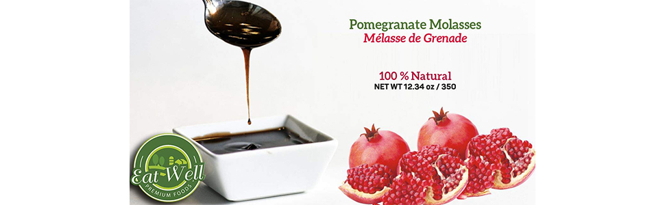 Pomegranate Molasses (12.34 oz / 350 g)% 100 Natural/Pure