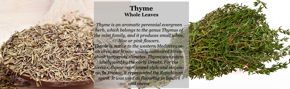 Thyme, Whole Leaves 