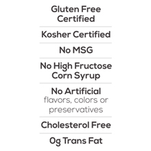 Gluten-Free Kosher No Artificial