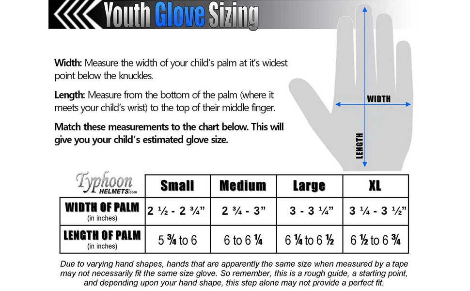 youth motocross pants sizing