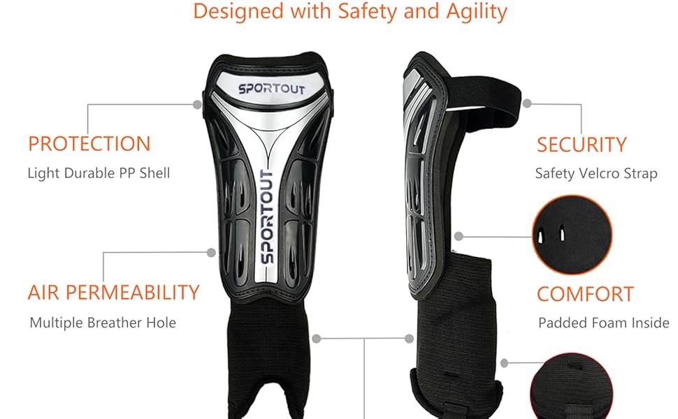 Adult Youth Kids Soccer Shin Protection Your Leg