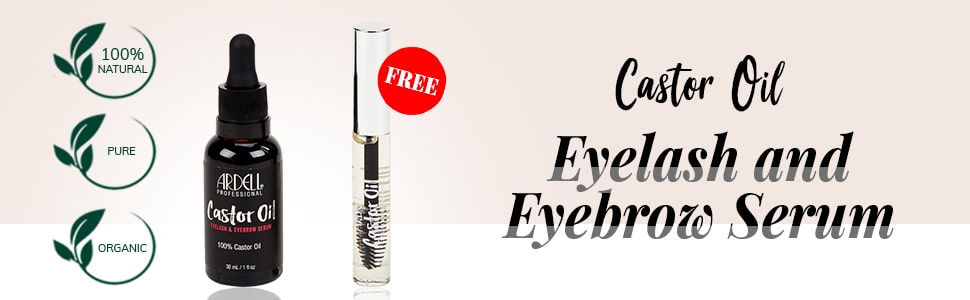 Ardell Professional 100% Pure Castor Oil Eyelash and Eyebrow Serum Kit