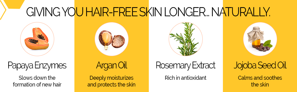 GiGi Slow Grow Hair Inhibitor Daily Moisturizing Dry Body Oil