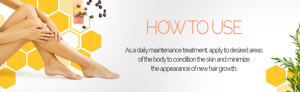 GiGi Slow Grow Hair Inhibitor Daily Moisturizing Dry Body Oil