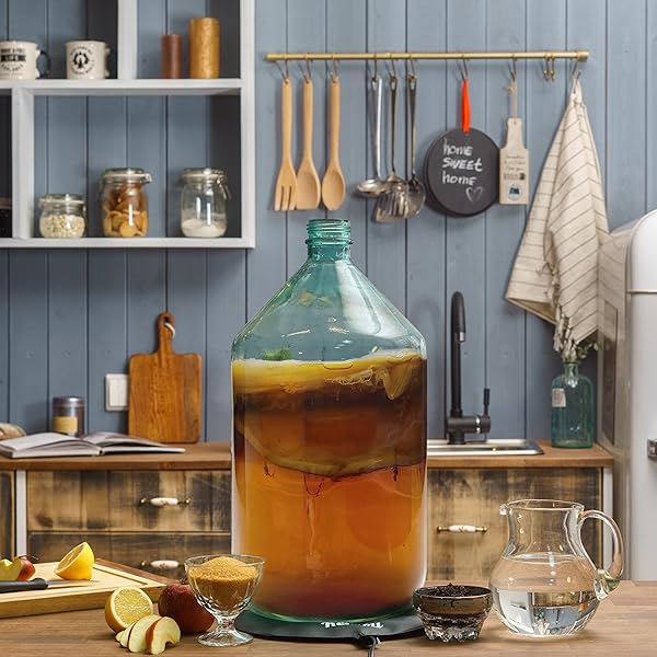 Kombucha Heating Pad Fermentation Carboy Heater 12 Inch with Builtin Temperature