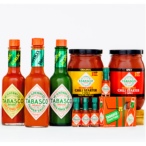 TABASCO Small Essentials Gift Box Hot Sauces Grocery