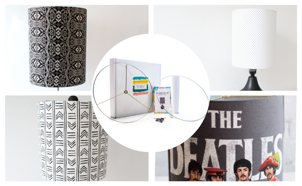 DIY Lampshade Kit Create Personalized, Vintage Shades. All Lighting