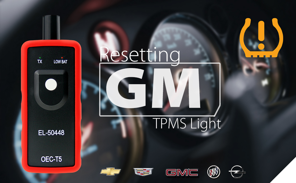 Red EL50448 Automotive Tire Pressure Monitor Sensor TPMS Reset Relearn