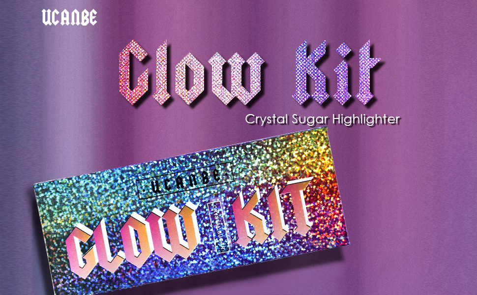 UCANBE 3 Colors Duochrome Highlighter Palette Shimmer