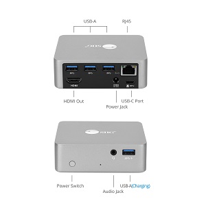 siig usb c dock mini cube added connectivity hdmi 4k usb 3.0 fast charge power delivery