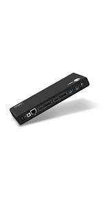 usb c docking station hdmi displayport 60W 4k triple display thunderbolt 5k 60Hz power delivery