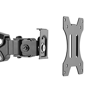 Removable VESA panel simplifies installation and attachment to monitors. AVLT-Power single monitor