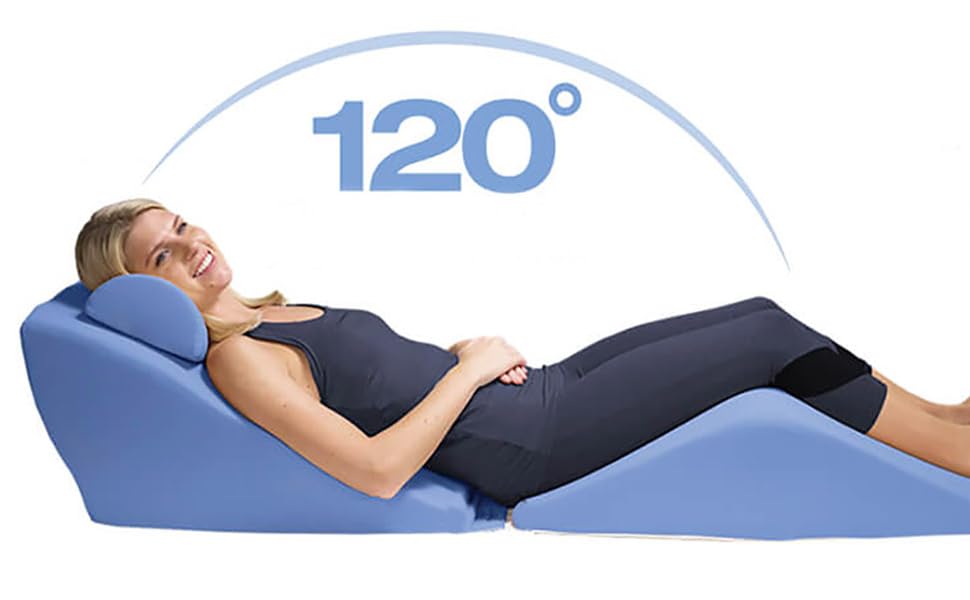 BackMax Full Body Foam Bed Wedge Pillow System, Standard, 2