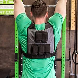 Amazon.com : Adjustable Weight Vest/Easily Add/Remove Weight
