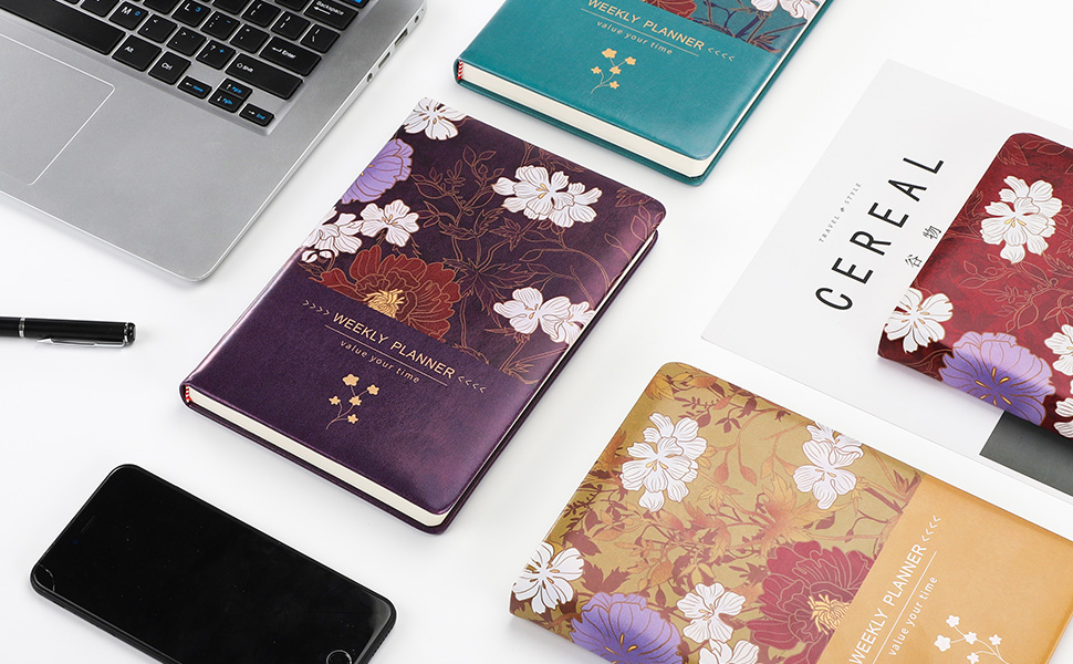 AHGXG Planner 20192020, A5 Day Planner Soft Cover with