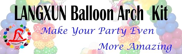 BALLOON ARCH KIT AND BALLOON COLUNM STAND