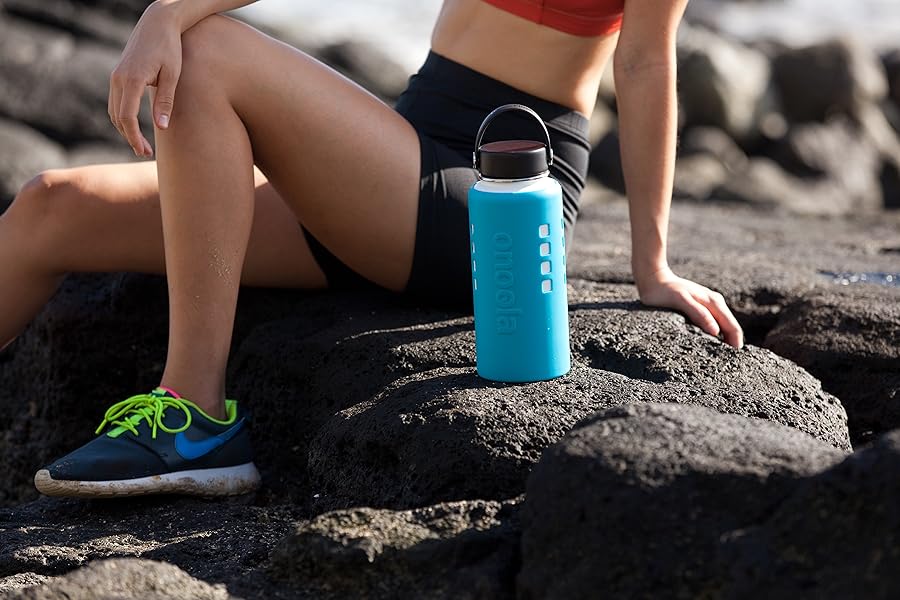 Onoola Silicone Sleeve for Hydro Flask Water Bottles