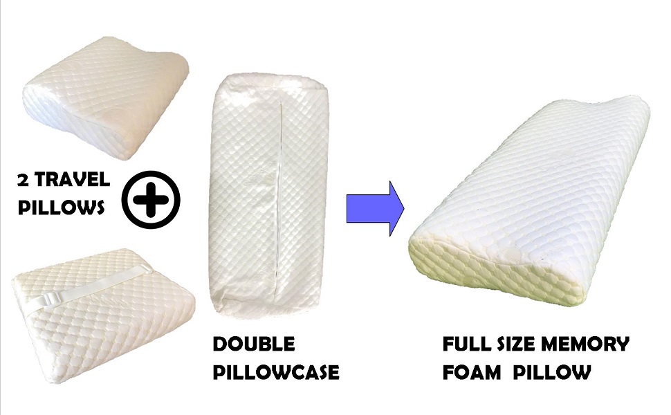 Amazon Com Red Suricata 2 Travel Contour Pillows Double