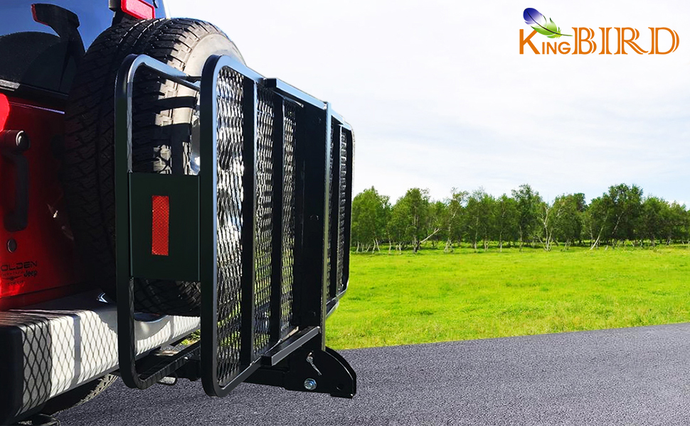 KING BIRD 520 lbs 60" x 24" x 6" Folding Cargo Carrier