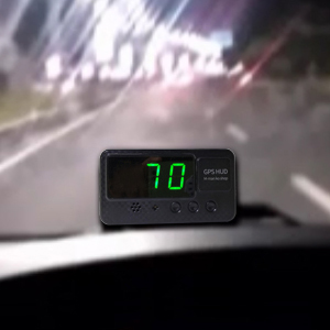 Truck GPS head-up display speedometer