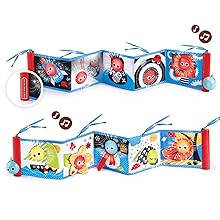 baby book Multiple textures colors Battery operated first soft toy book with lights music kids child